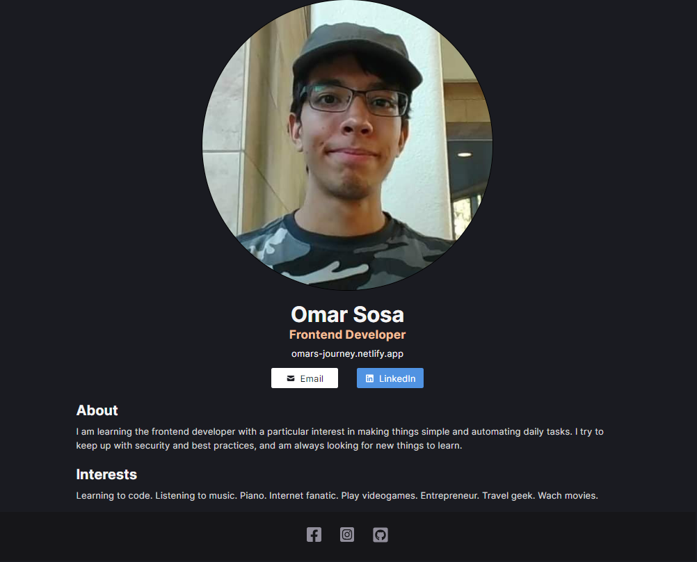 First react app image